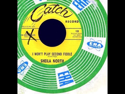 Sheila North - I WON'T PLAY SECOND FIDDLE  (Gold Star Studio)  (1964)