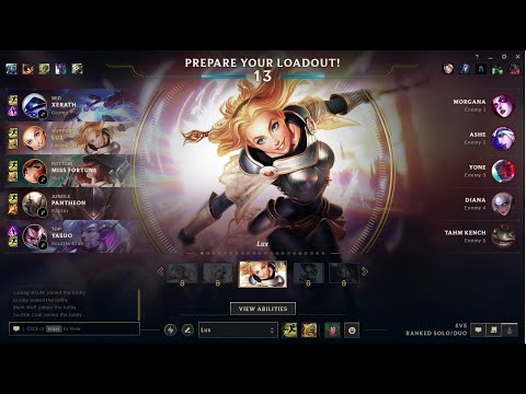 League of Legends: support Lux with adc Miss Fortune - Game 26