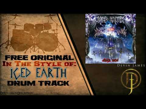 Iced Earth Styled Free Original Drum Track - 154 BPM (FREE DOWNLOAD)