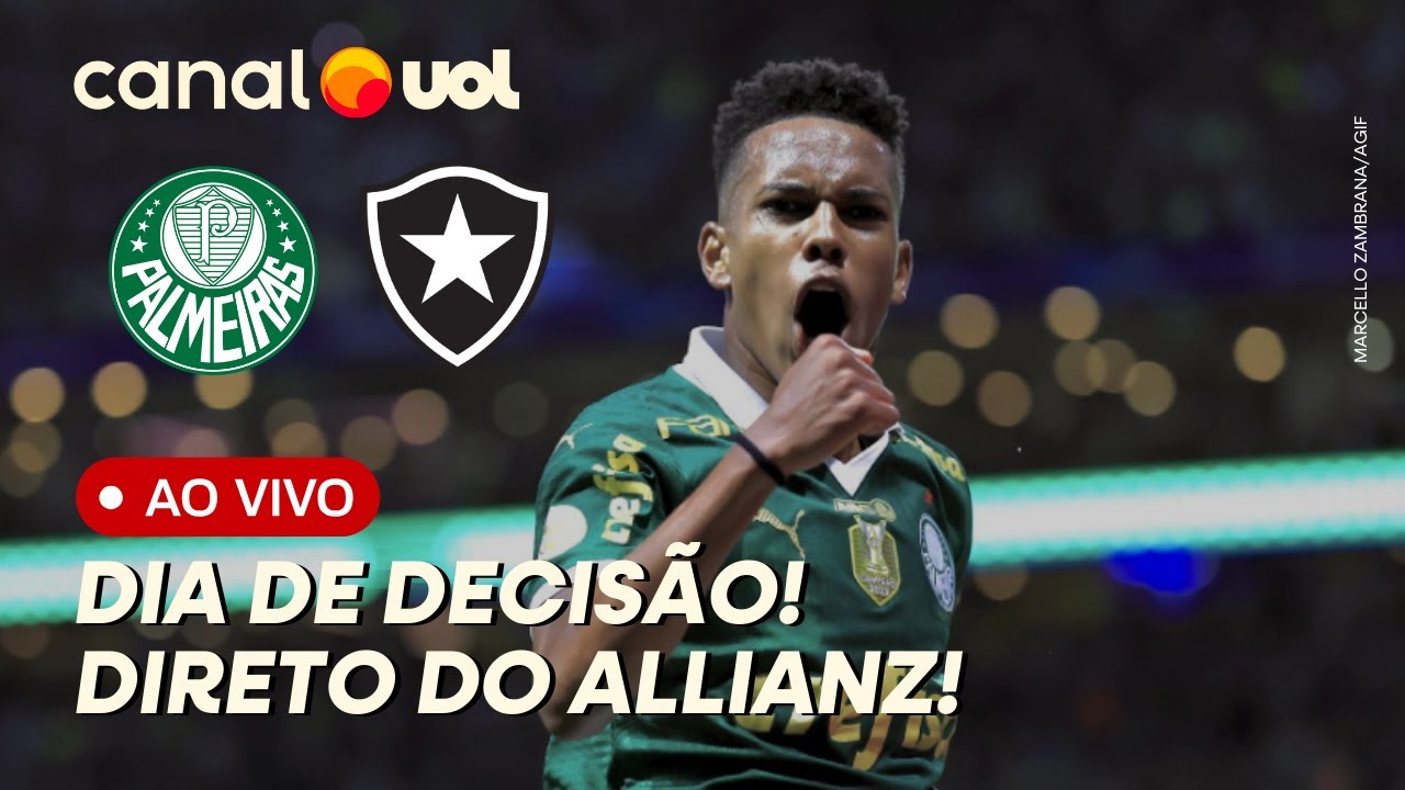 🔴 AO VIVO DIRETO DO ALLIANZ PARQUE: PALMEIRAS E BOTAFOGO FAZEM 'FINAL' DO BRASILEIRÃO