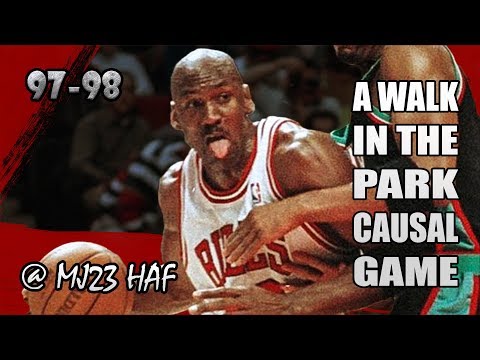 Michael Jordan Highlights vs Grizllies (1998.03.20) - 24pts, A Walk in the Park!
