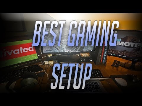 BEST GAMING SET UP!! BEGINNER ROOM TOUR!!