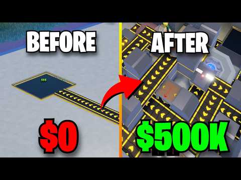 I Built A $500,000 Mining Tycoon In Roblox!