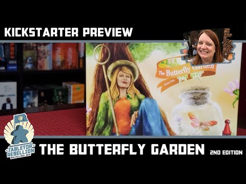 The Butterfly Garden, 2nd Edition - Kickstarter Preview - Tabletop Rebellion