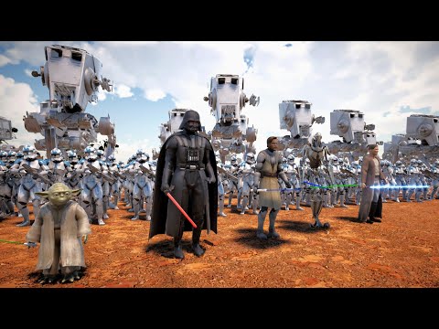 5,000,000 Zombies attacks Star Wars Army Defenses - Ultimate Epic Battle Simulator 2 | UEBS 2