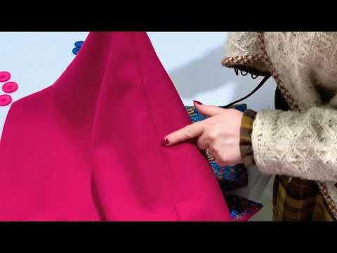 FABWORKS EASY MAKE PONCHO - VIDEO 9 - WHAT YOUR PONCHO SHOULD LOOK LIKE NOW & COWL NECK OPENING