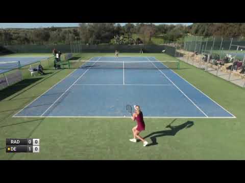 Indy De Vroome vs Urszula Radwanska | Solarino, Singles W-ITF-ITA-32A | Final