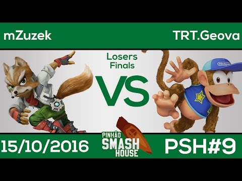 [PSH #9] mZuzek (Fox) vs TRT.Geova (Diddy Kong) - Losers Finals