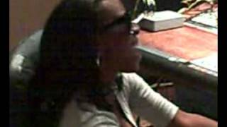 Madukwu Producing Britney Starr In Studio