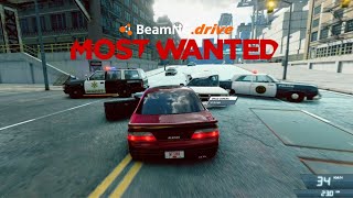 BeamNG.drive as Need for Speed Most Wanted – Insane Chase & Map Mod!
