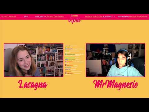 Mr_Magnesio (Alessandro Andreini) in live da Lasagna dice se il collegio è recitato!!