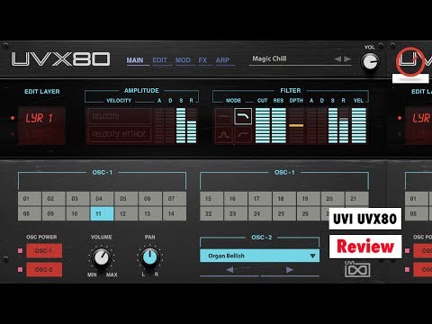 UVI UVX80 Intro & Review: AKAI AX80 Synthesizer Sample Library