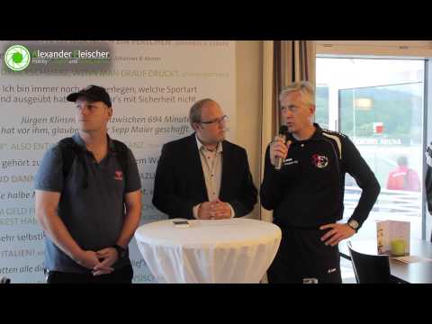 Pressekonferenz: 1. FC Sonthofen - FC Unterföhring [Bayernliga]