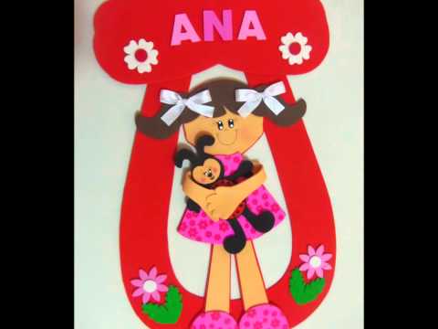 PLAQUINHAS DE PORTA EM E.V.A