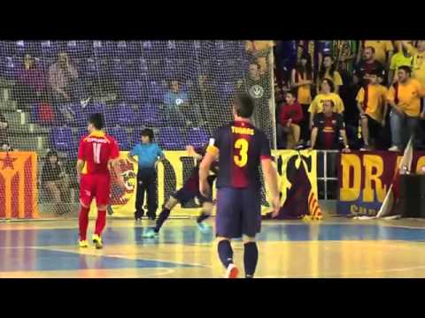FC Barcelona/Alusport 5x0 Puertollano FS - Liga Nacional de Futebol Sala 2012/13 - Jornada 21