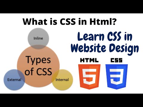 2 1 Explain CSS Cascading Style Sheet in Html in website designing Learn Website design in Hindi