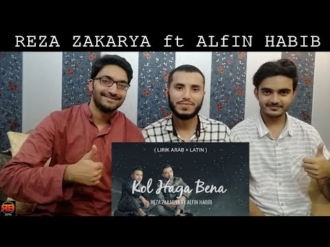 Reaction: TAMER HOSNY_KOL HAGA BENA-COVER VERSION by REZA ZAKARYA ft ALfIN HABIB