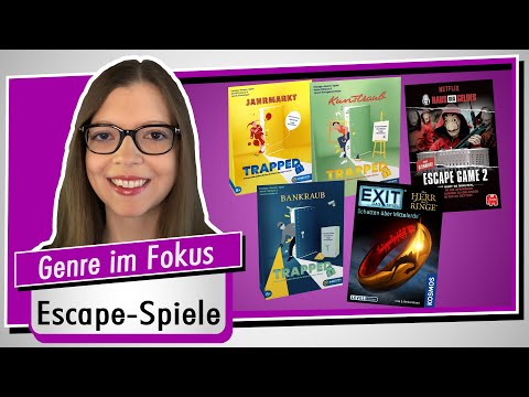 Genre im Fokus 39 - DREI Escape/Exit Spiele im Vergleich - Herbst 2022 - Spiel doch mal...!