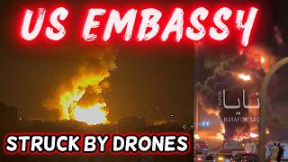 🔴  US Embassy ON FIRE After Massive Explosions – Iran Retaliation?
