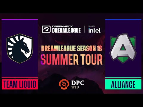 Dota2 - Team Liquid vs. Alliance - Game 1 - DPC WEU Tour 3 - DreamLeague Season 18