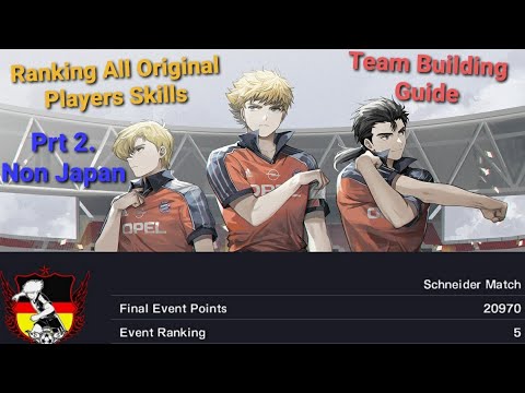 Top 5's Team Building Guide and Skill Ranking - Part 2 - Non Japan