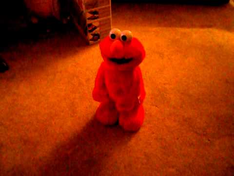creepy elmo doll