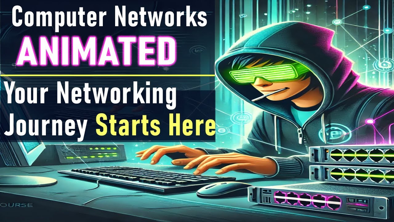 Full Computer Networking (ANIMATED) Course for Beginners | Start From Level 0 | OSI Model explained