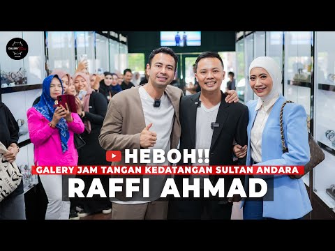 RAFFI AHMAD BORONG JAM TANGAN DI LAMPUNG‼️ - GALERY JAM TANGAN