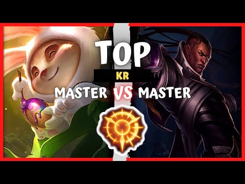 Korean Master Teemo Top vs Master Lucian - KR Rank S10