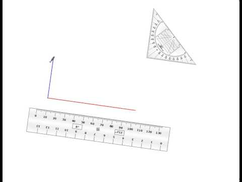 comment construire un triangle rectangle en a