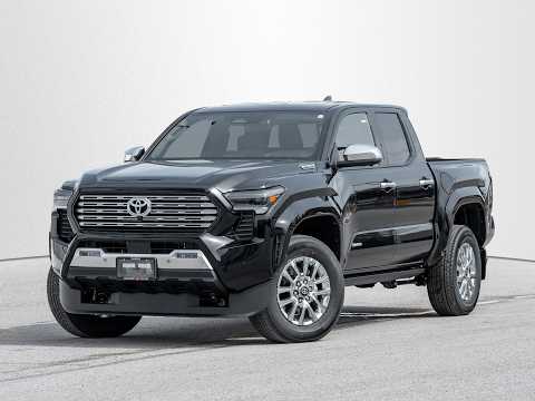 2026 Toyota Tacoma 4x4 Double Cab Auto SB Hybrid in Black for sale at Jackson's Toyota in Barrie, ON