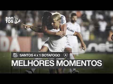 SANTOS 4 X 1 BOTAFOGO | MELHORES MOMENTOS | BRASILEIRÃO (03/11/19)