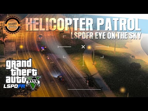 Police Helicopter On Air! - GTA 5 Mods: LSPDFR