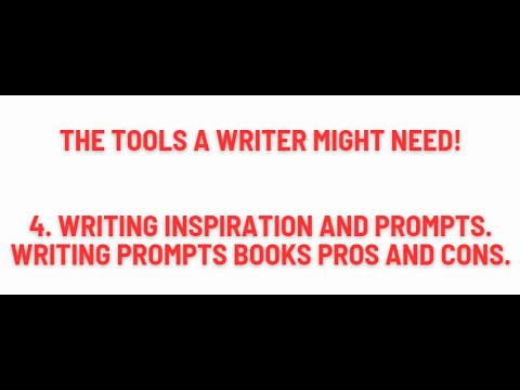 Tools a writer might need:Writing Prompts Books pros and cons#shorts