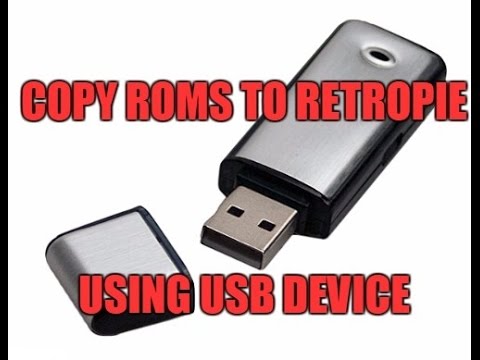 Transferencia de ROM usando una unidad USB