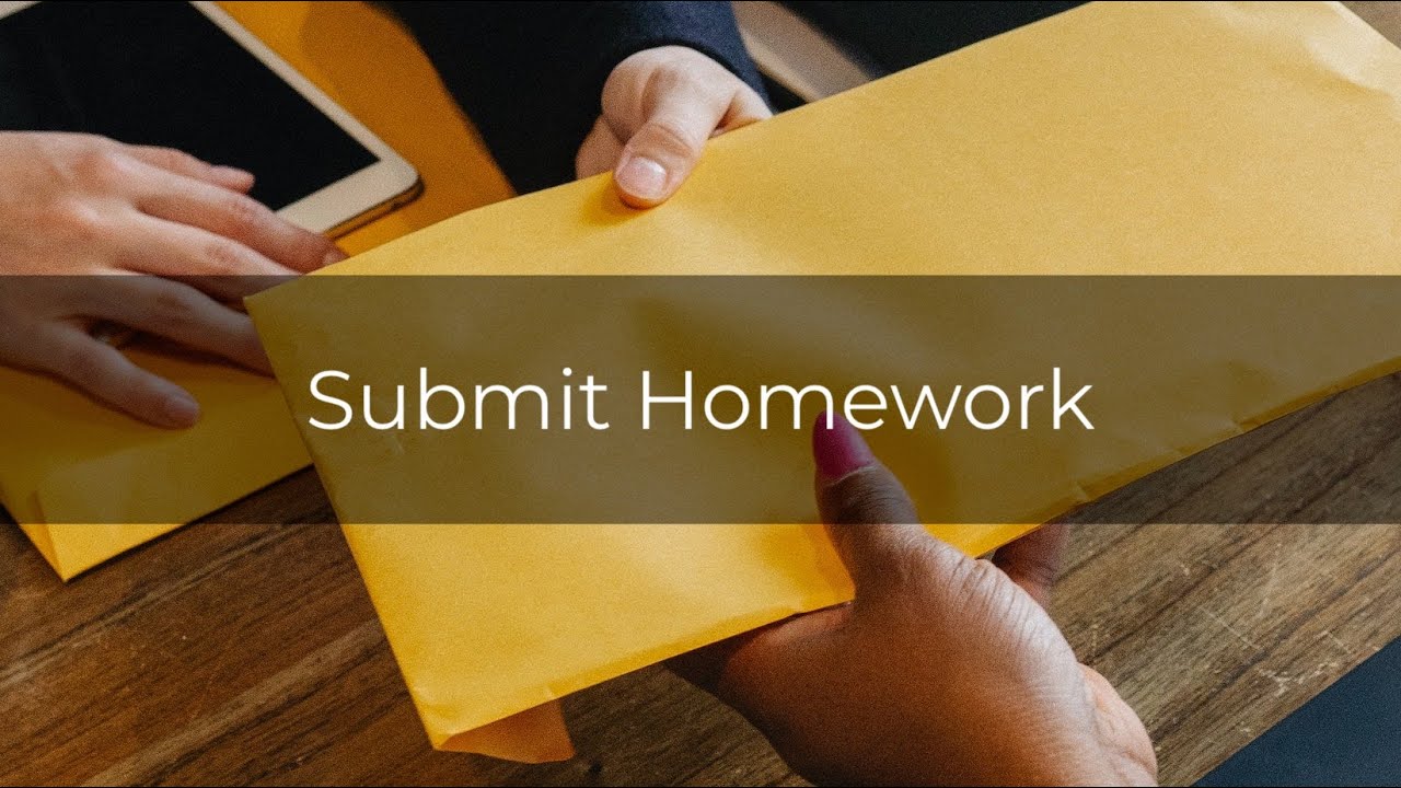 Github Classroom - Homework Submit