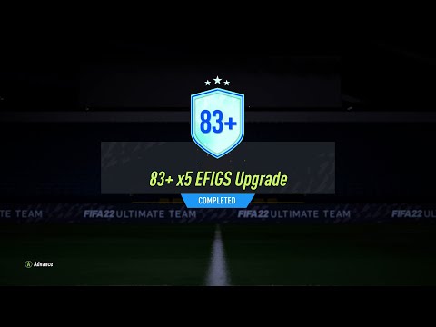 NEW 83+ x5 EFIGS UPGRADE SBC COMPLETED! FIFA 22 ULTIMATE TEAM