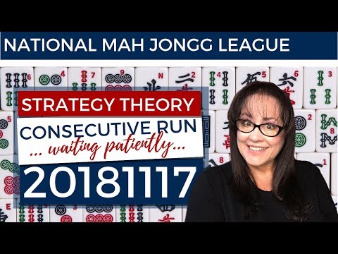 National Mah Jongg League Strategy Theory 20181117