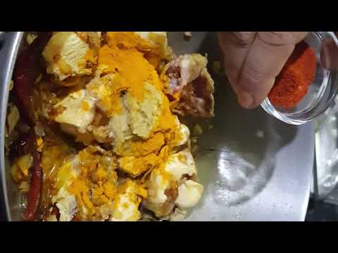 Curd  ( Dhai) chicken