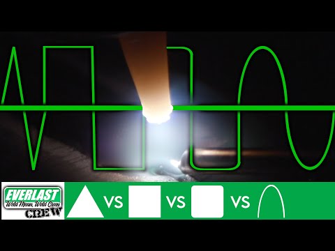 TIG AC Waveforms | Square vs. Soft Square vs. Triangle vs Sine Wave!