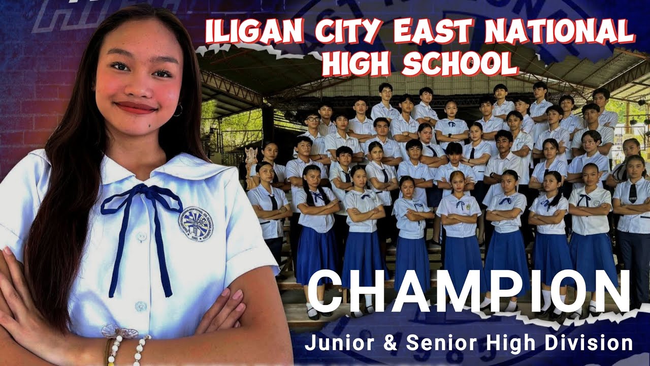 Dance Track Iligan 2025 CHAMPION 🏆 Iligan City East National High School | Jr. & Sr. High Division