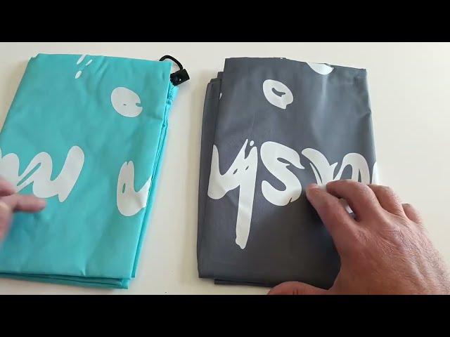 Vídeo relacionado con 2 Piezas Bolsa Ropa Sucia Viaje, Bolsa Lavandería Doble Compartimento