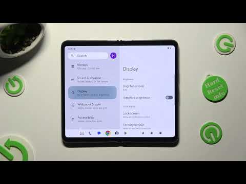 How to Manage Smooth Display in GOOGLE Pixel Fold – Smooth Display Option