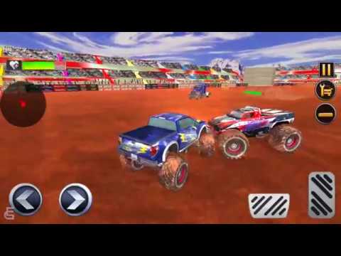Monster Truck Derby Crash Stunts #4 | Android Gameplay | Friction Games