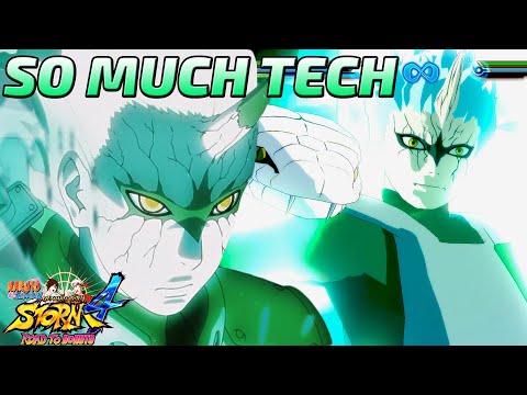 Sage Mode Mitsuki Got TECH in Naruto Storm 4