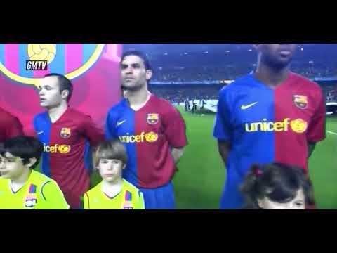 Barcelona vs Olimpy de Lyon- full highlights (5-2) UCL 2009 resumen