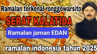 Download lagu Ramalan ronggowarsito. Tentang Serat kalatida atau ramalan jaman edan | karya ronggowarsito mp3