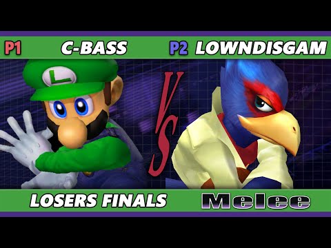 S@X 490 Losers Finals - Iowndisgam (Falco) Vs. C-Bass (Luigi) Smash Melee - SSBM