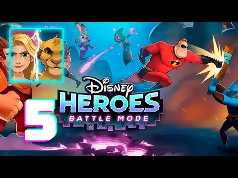 Disney Heroes: Battle Mode - Gameplay Walkthrough Part 5 (iOS, Android)