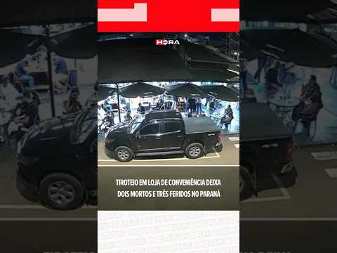 Tiroteio em loja de conveniência deixa dois mortos e três feridos no Paraná